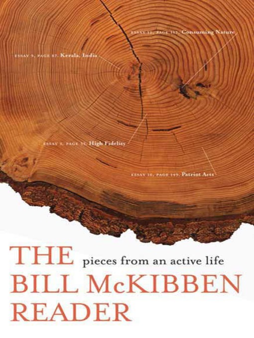 Title details for The Bill McKibben Reader by Bill McKibben - Wait list